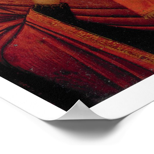 Madonna and Child, c.1650 (Panel) Poster (Ecke)