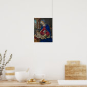 Madonna and Child, circa 1483-4 Poster (Küche)