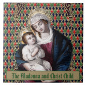 Madonna and Child (DPT 001) Fliese (Vorderseite)