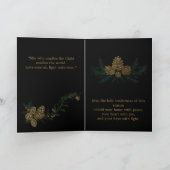 Madonna and Child Folded Greeting Card Karte (Innenseite)