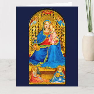 Madonna and Child Holiday Christmas Card Karte
