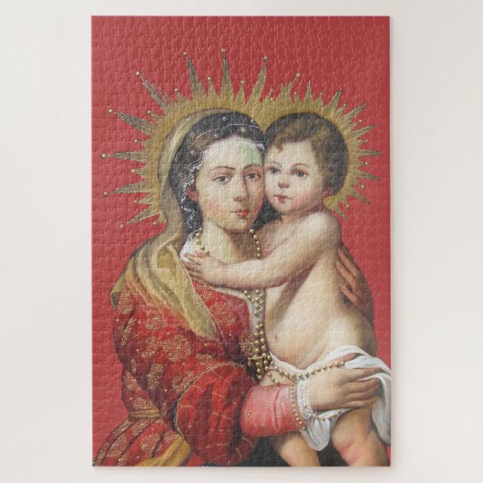 Madonna and Child Puzzle (Vertikal)