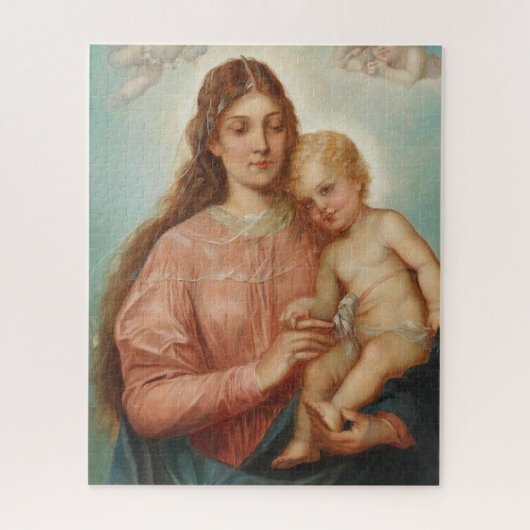 Madonna and Child Puzzle (Vertikal)