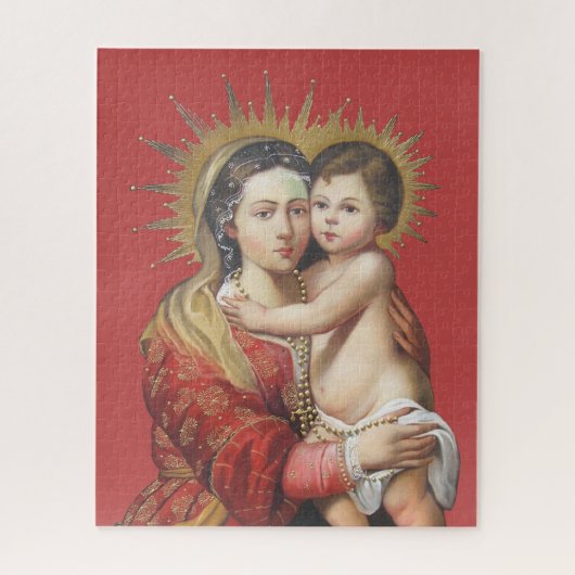 Madonna and Child Puzzle (Vertikal)