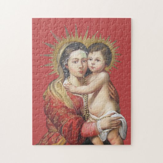 Madonna and Child Puzzle (Vertikal)