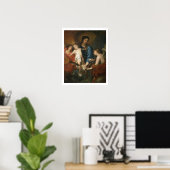 Madonna and Child with angels Poster (Heimbüro)