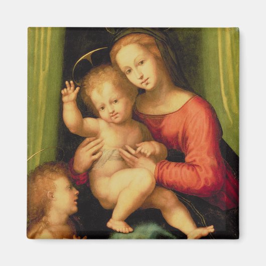 Madonna and Child with St. John Magnet (Vorne)