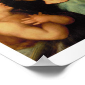 Madonna and Child with St. John Poster (Ecke)
