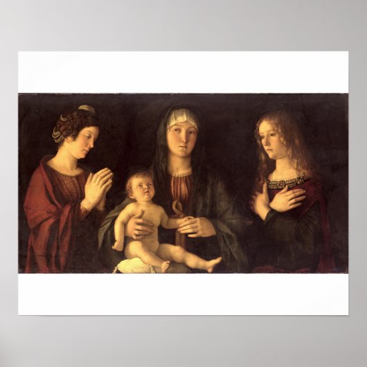 Madonna and Child with St. Mary Magdalene and St. Poster (Vorne)