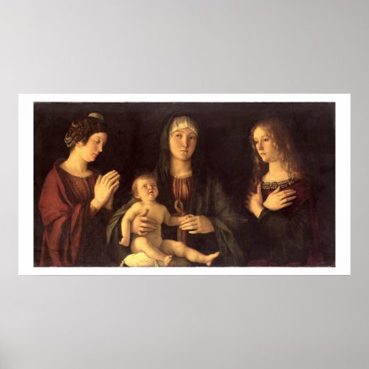 Madonna and Child with St. Mary Magdalene and St. Poster (Vorne)