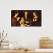 Madonna and Child with St. Mary Magdalene and St. Poster (Küche)