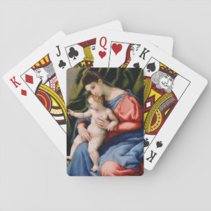 Madonna and Child with the Infant Saint John Spielkarten
