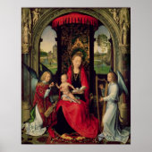 Madonna and Child with two Angels Poster (Vorne)