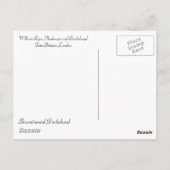 Madonna and Dachshund Art Tate Britain Postkarte (Rückseite)