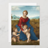 Madonna auf der Wiese | Raphael (Vorne/Hinten)