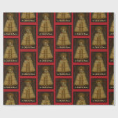 Madonna & Baby Jesus Weihnachten Geschenkpapier (Flach)