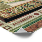 Madonna begeistert vom Heiligen Franziskus von Ass Poster (Ecke)