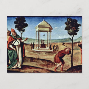 Madonna begeisterte St. Peter St. John The Baptist Postkarte