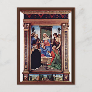 Madonna begeisterte St. Peter St. John The Baptist Postkarte