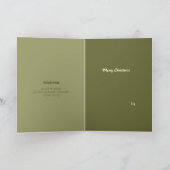 Madonna - Botticelli Feiertagskarte (Innenseite)