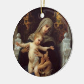Madonna, Bouguereau Keramik Ornament (Links)