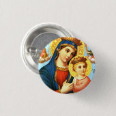 Madonna Button (Vorne & Hinten)