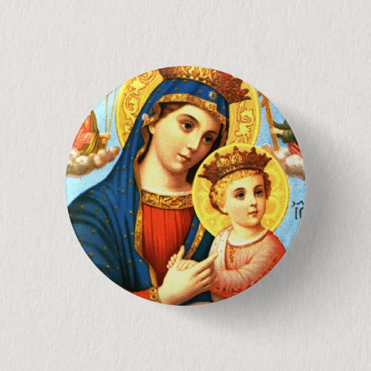 Madonna Button (Vorderseite)
