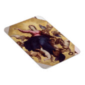 Madonna Carried by Angels (Deckenfresko) Magnet (Rechte Seite)