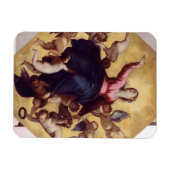 Madonna Carried by Angels (Deckenfresko) Magnet (Horizontal)