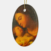 Madonna & Child - Anton Raphael Mengs Keramik Ornament (Links)