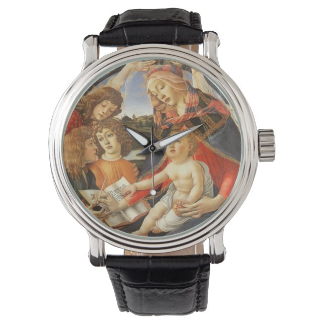 Madonna & Child Botticelli Wrist Watch Armbanduhr (Vorderseite)