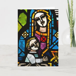 Madonna & Child Christmas Card Feiertagskarte