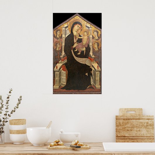 Madonna & Child, Città di Castello Kunst, Dichtung Poster (Küche)