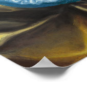 Madonna & Child - El Greco, griechisches Kunstgedi Poster (Ecke)