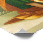 Madonna & Child - Luca Signorelli Gestern und Heut Poster (Ecke)