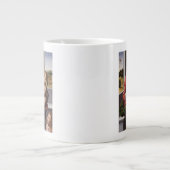 Madonna & Child mit John Baptist Jumbo-Tasse (Vorderseite)
