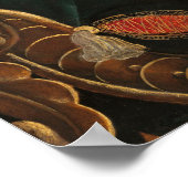 Madonna & Child, Sandro Botticelli Poster (Ecke)