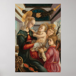 Madonna & Child, Sandro Botticelli Poster