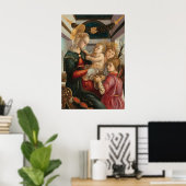 Madonna & Child, Sandro Botticelli Poster (Heimbüro)