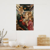 Madonna & Child, Sandro Botticelli Poster (Küche)