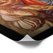 Madonna Christ Kind und Engel Poster (Ecke)