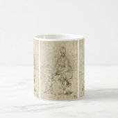 Madonna, Christus und Johannes Baptist von Rapahel Kaffeetasse (Mittel)