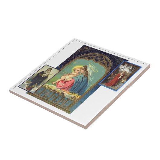 Madonna-Collage Fliese (Seite)