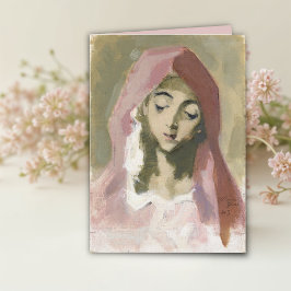 Madonna de la Charité, Helene Schjerfbeck Karte