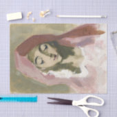 Madonna de la Charité, Helene Schjerfbeck Seidenpapier (Handwerk)
