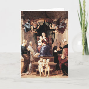 Madonna del Baldacchino - Raphael - c1506 Karte