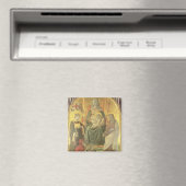 Madonna del Ceppo, 1453 (und Detail 62016) Magnet (In Situ (Geschirrspüler))