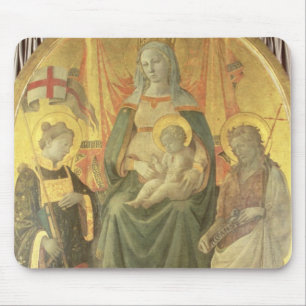 Madonna Del Ceppo, 1453 (und Detail 62016) Mousepad