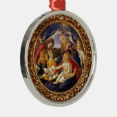 Madonna del Magnificat Ornament Aus Metall (Rechts)