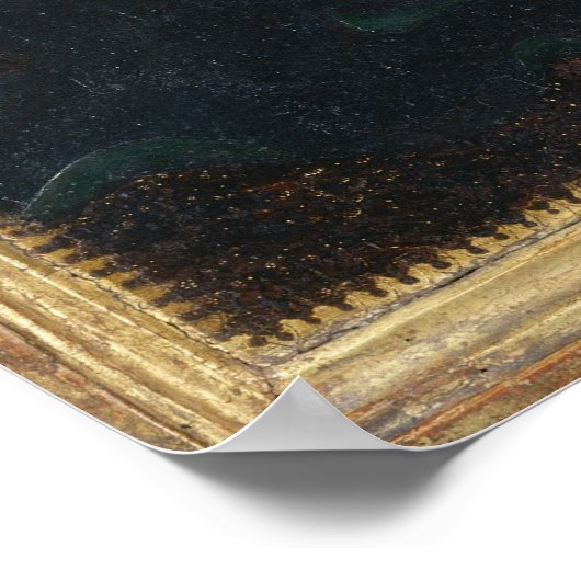 Madonna del Sassetta Poster (Ecke)